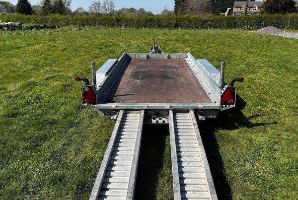 Cheshire Trailers | Horsebox Trailer Hire, Sales, Service, and Repairs | Towmate Plant Cherry Picker Trailer