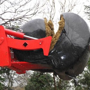 Cheshire Trailers | Horsebox Trailer Hire, Service, and Repairs | Bale Cutter with Wrap Catcher