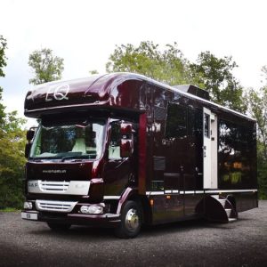 Cheshire Trailers | Horsebox Trailer Hire, Service, and Repairs | EQ Luxury 12t Horsebox steps down